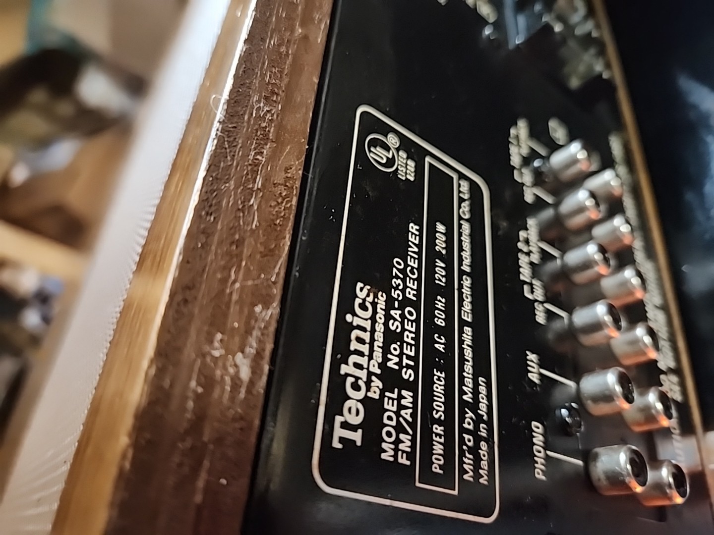 Technics SA-5370 RECEIVER, Recently Served And Working Great! 🔥🔥🔥