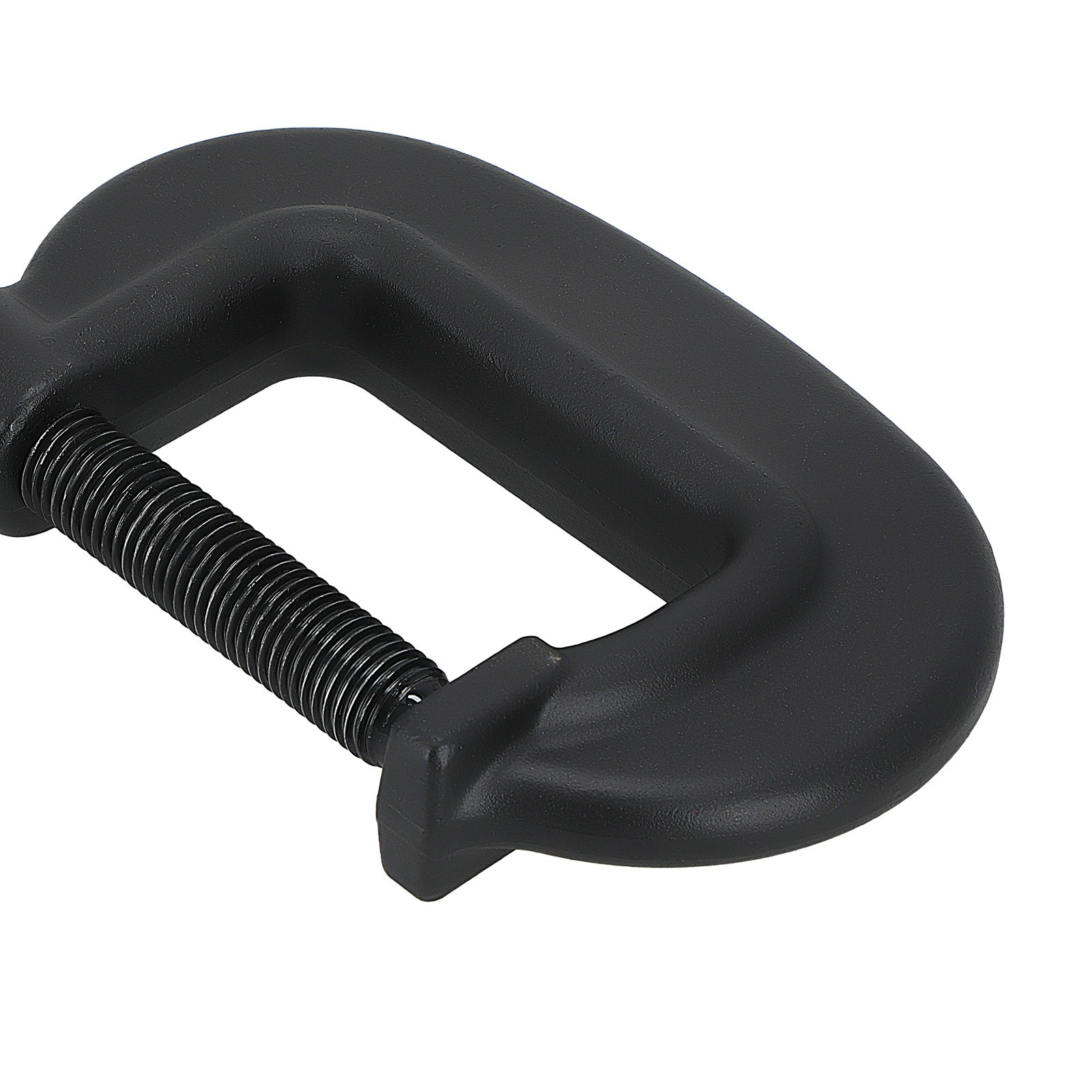 Heavy Duty Steel C-Clamp 4" Width 4.5" Opening Machinist Workshop Tool Black