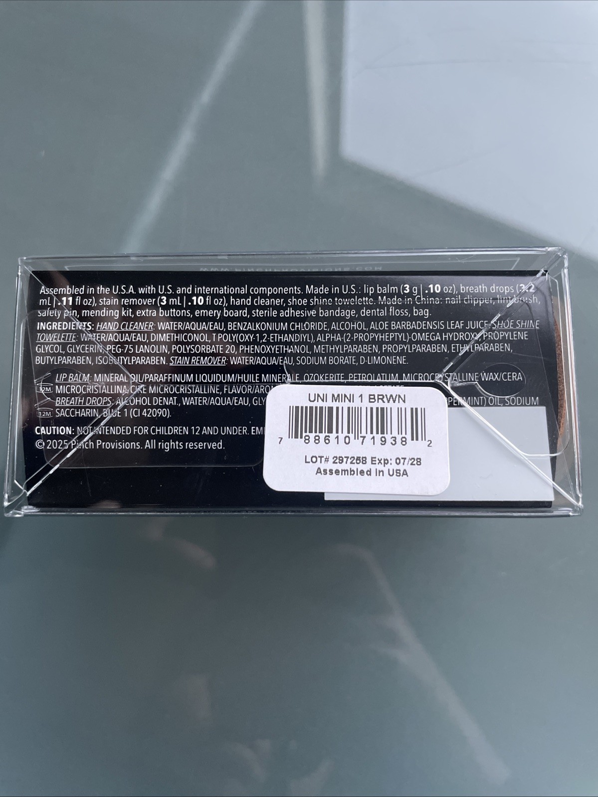 Pinch Provisions Minimergency Kit 13 Essentials For Tiny Troubles Brown