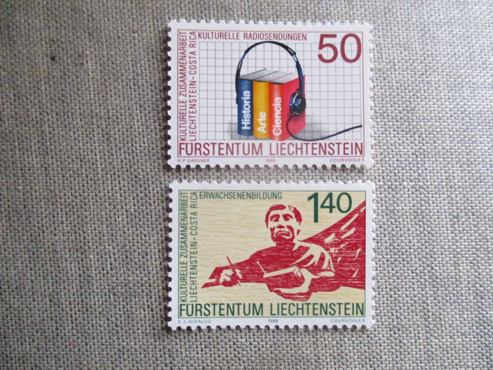 Liechtenstein, Scott# 886-887, MNH