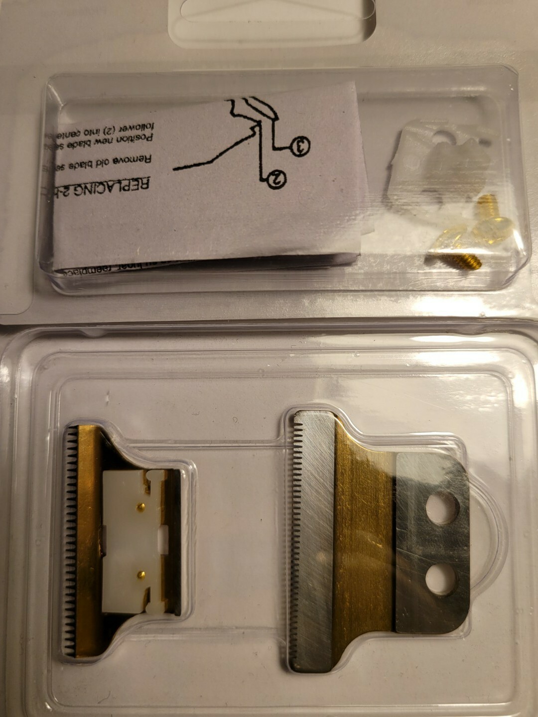 Wahl Detailer Gold Double Wide Trimmer T-Blade 2215 new by Pro-mate #8101