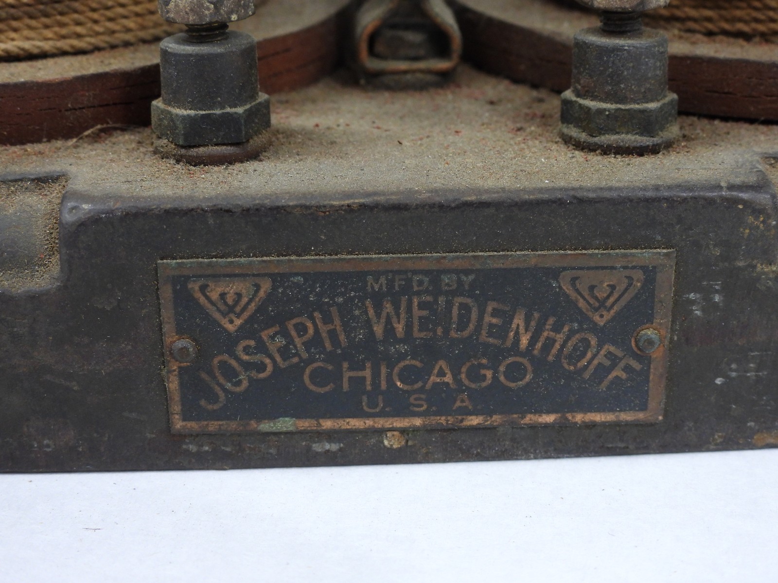 Joseph Weidenhoff Antique Magneto Charger Engine Hit & Miss Tractors (untested)