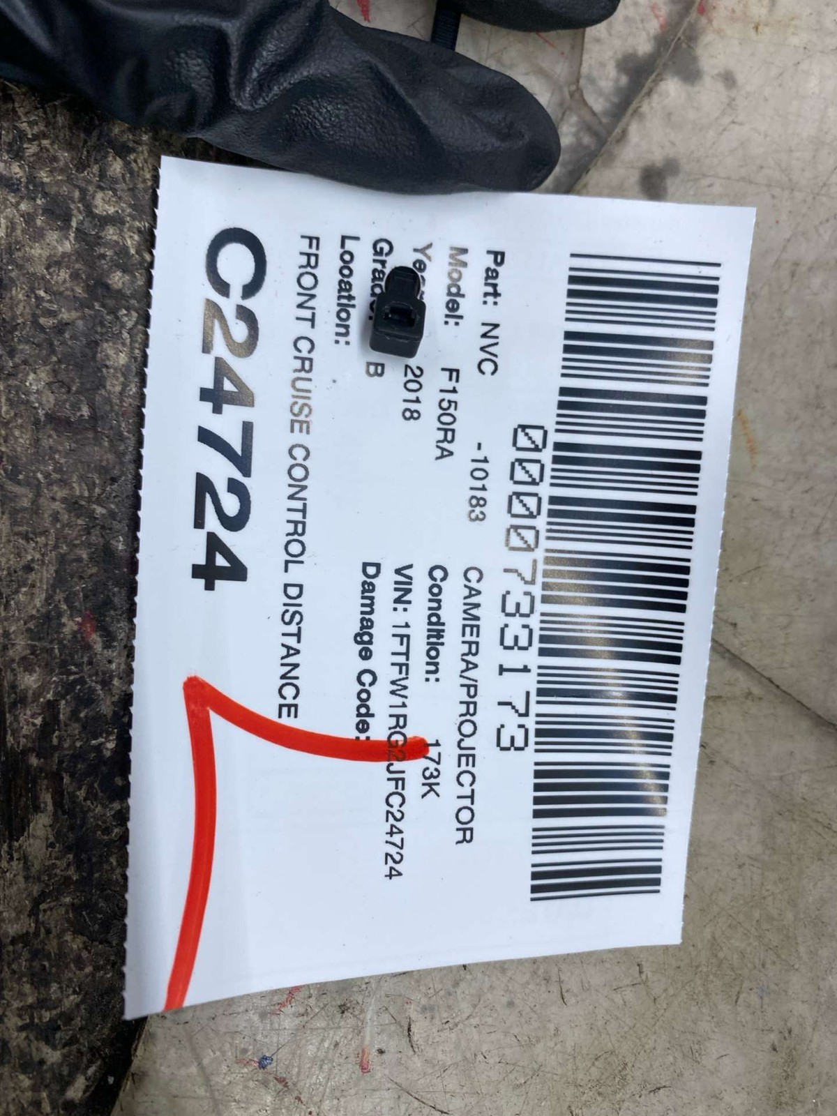 2017-2020 FORD F-150 RAPTOR OEM FRONT CRUISE DISTANCE RADAR MODULE FL3T-9G768-AJ