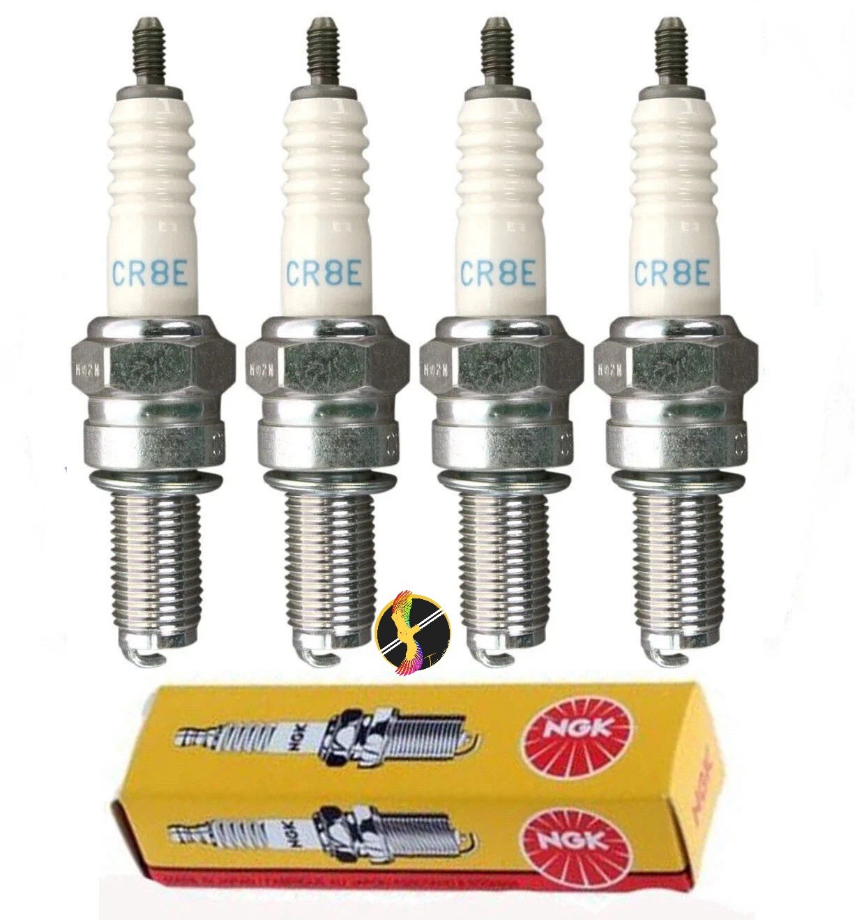 4 pc NGK # 1275 Standard Spark Plug CR8E