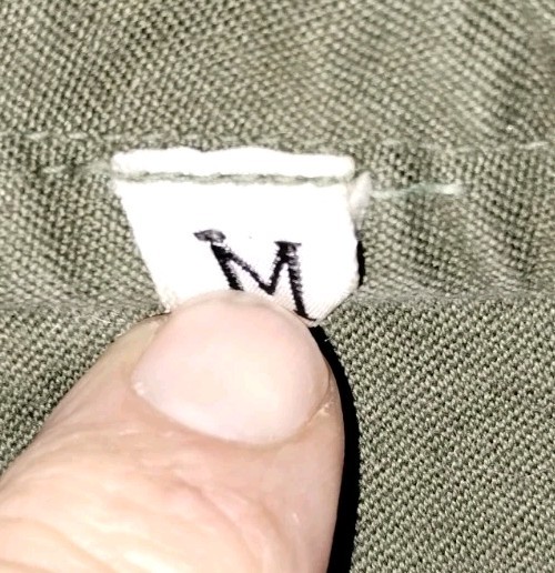 Original Modified WWII 1943 US Army Anorak Parka W/Zipper Cold Weather Medium #2