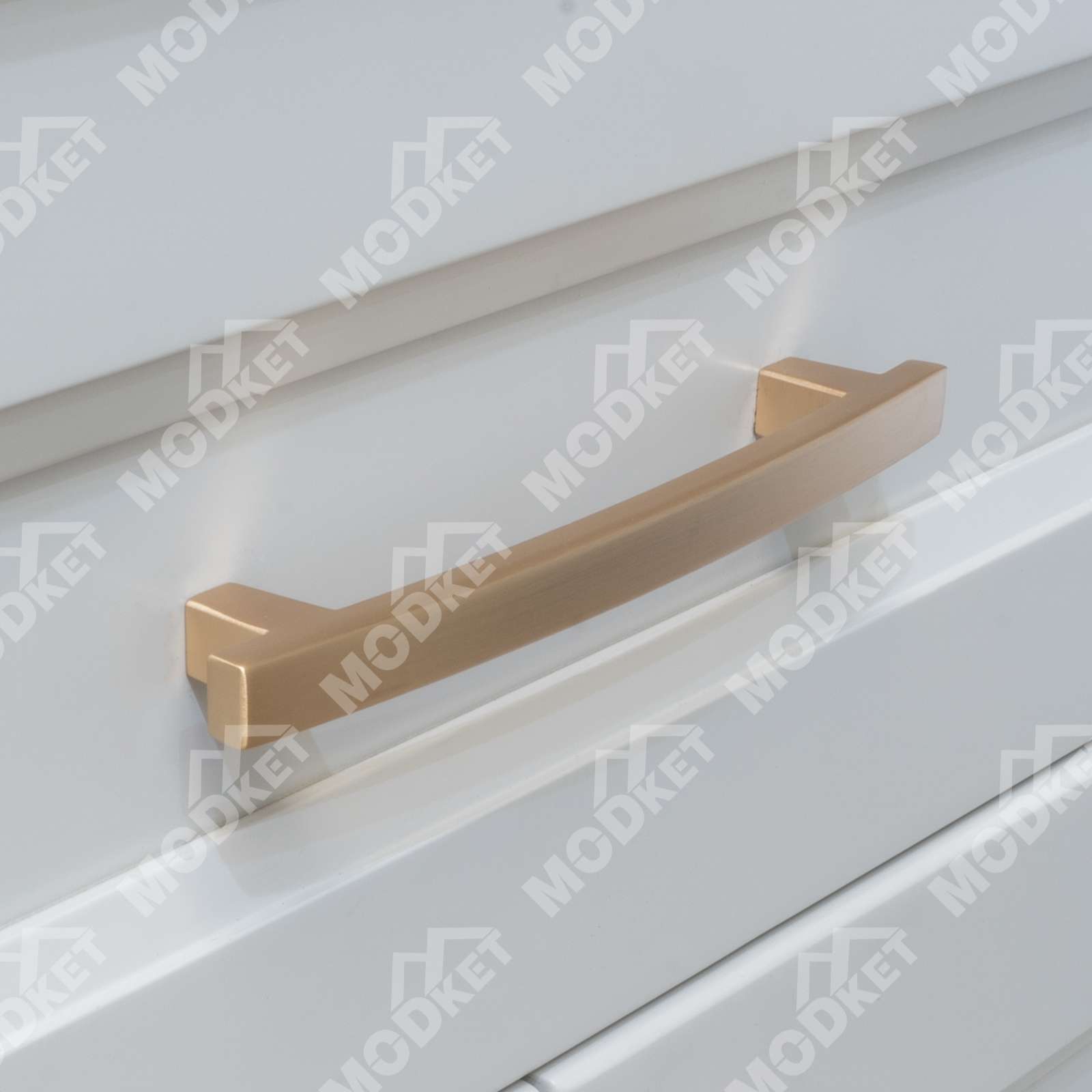 Solid Brushed Champagne Gold Cabinet Pulls Knob Handle Kitchen Bathroom Modern
