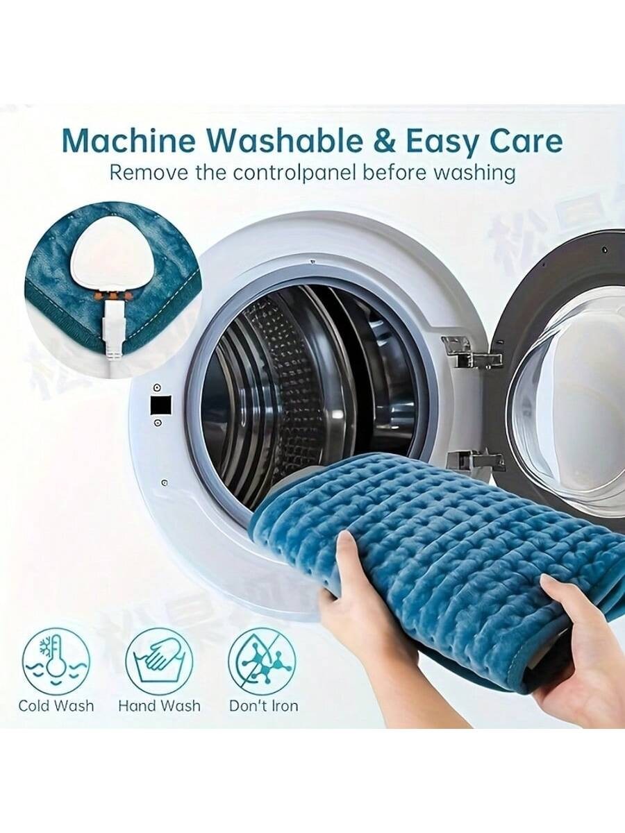 Heating Pad - Electric Heating Pads for Back,Neck, 9 Heat Settings & Moist Heat