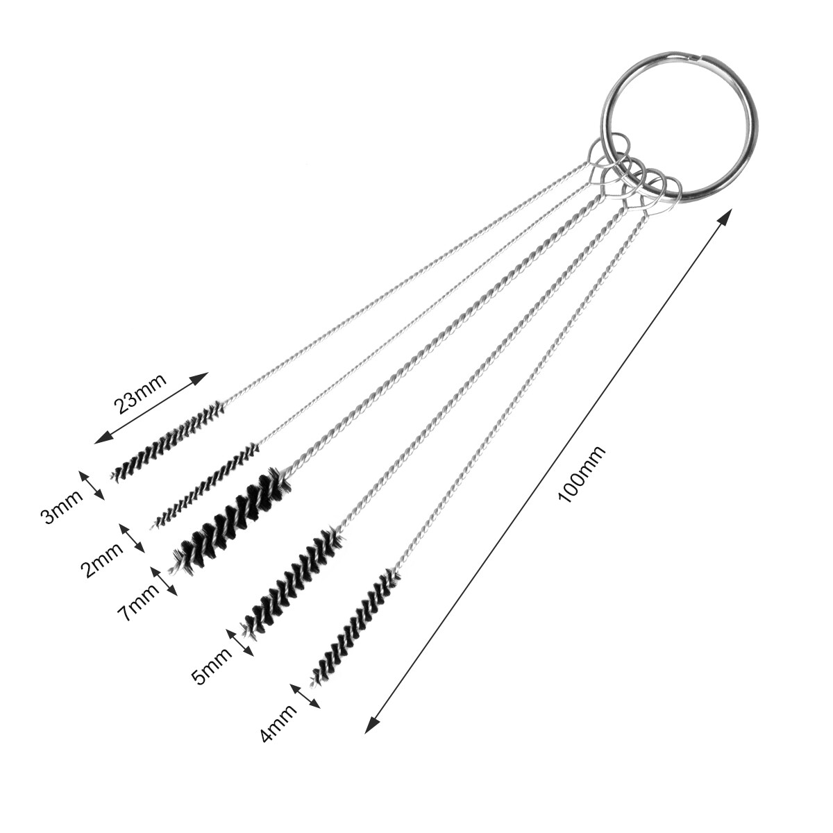 18PCS Carburetor Carb Jet Cleaning tools Set Wire Cleaner Kit For Motorcycle ATV