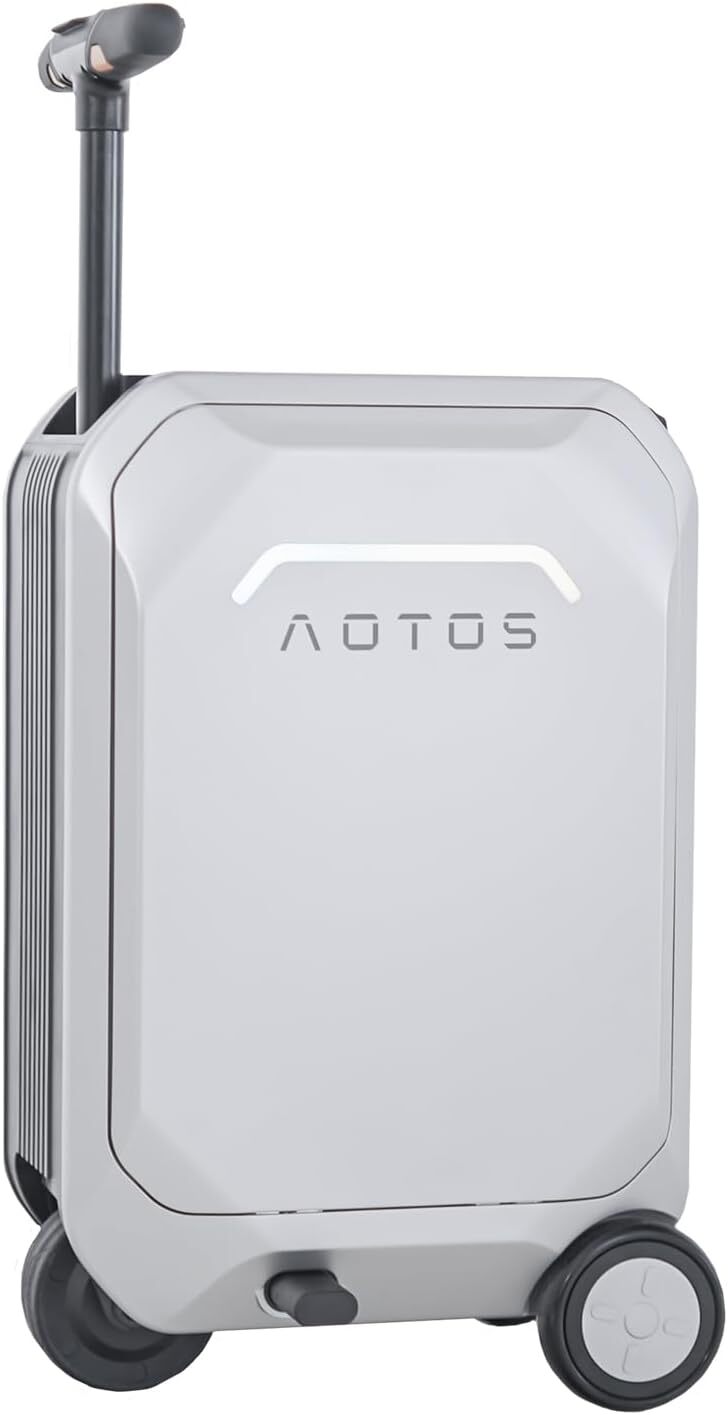 AOTOS 20" SMART RIDEABLE SUITCASES 31L ELECTRIC LUGGAGE SCOOTER FOR TRAVEL