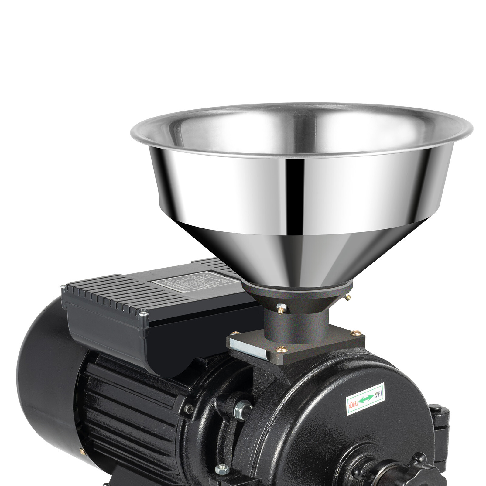 1500W Electric Grinder Mill Grain Wet & Dry Corn Wheat Feed Flour Cereal Machine