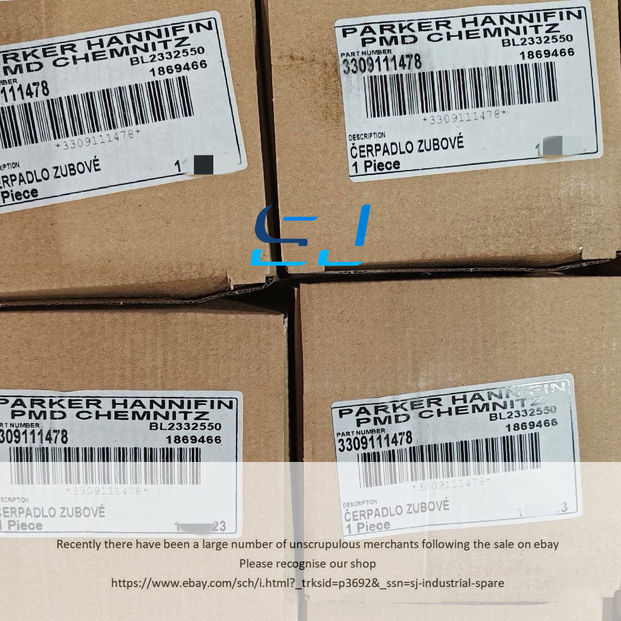 Brand New Parker 3309111478 Hydraulic Gear Pump 3309111478