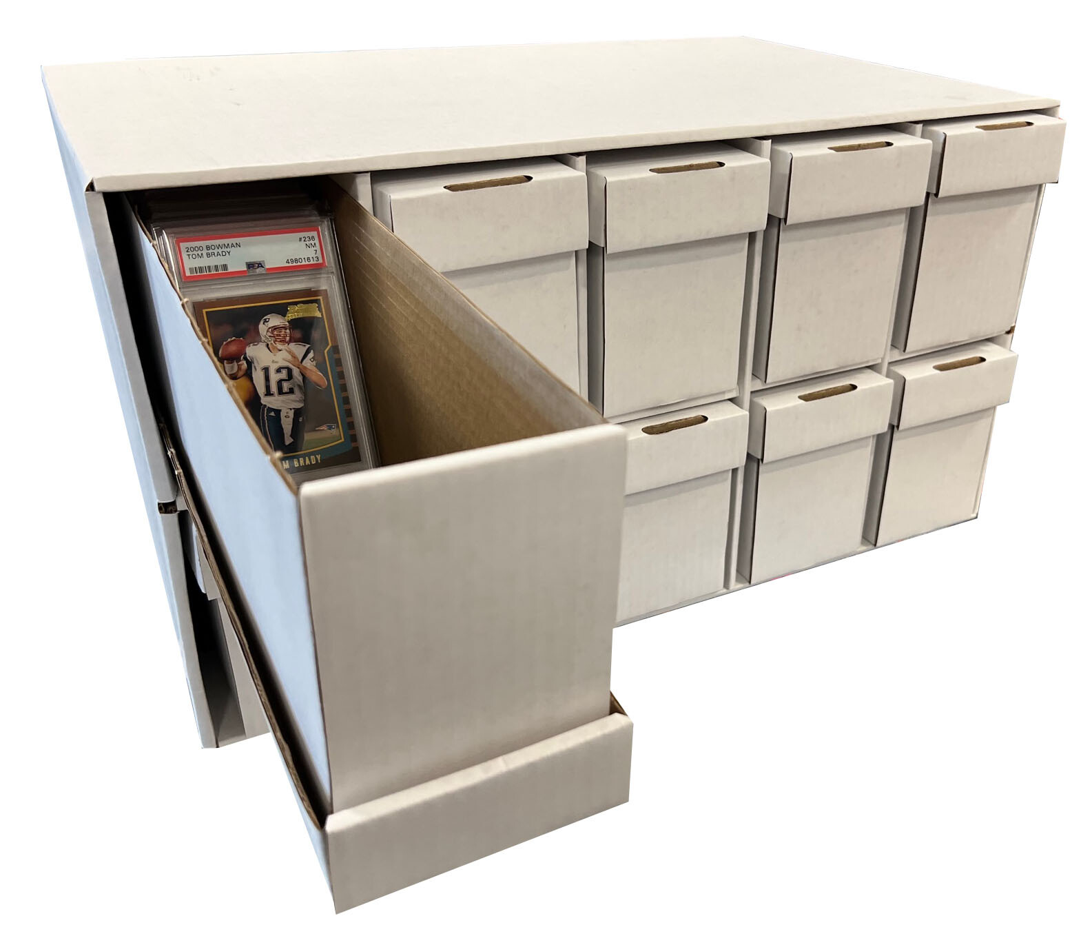 Graded Card Penthouse Storage Box System - Holds Graded Cards and Card Saver 1's