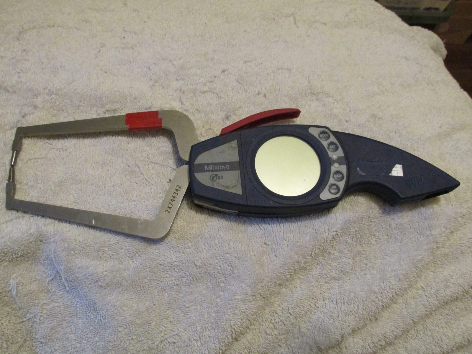 RARE Mitutoyo 209-531 Dial Digital Caliper Groove Gage-External BOEING SURPLUS