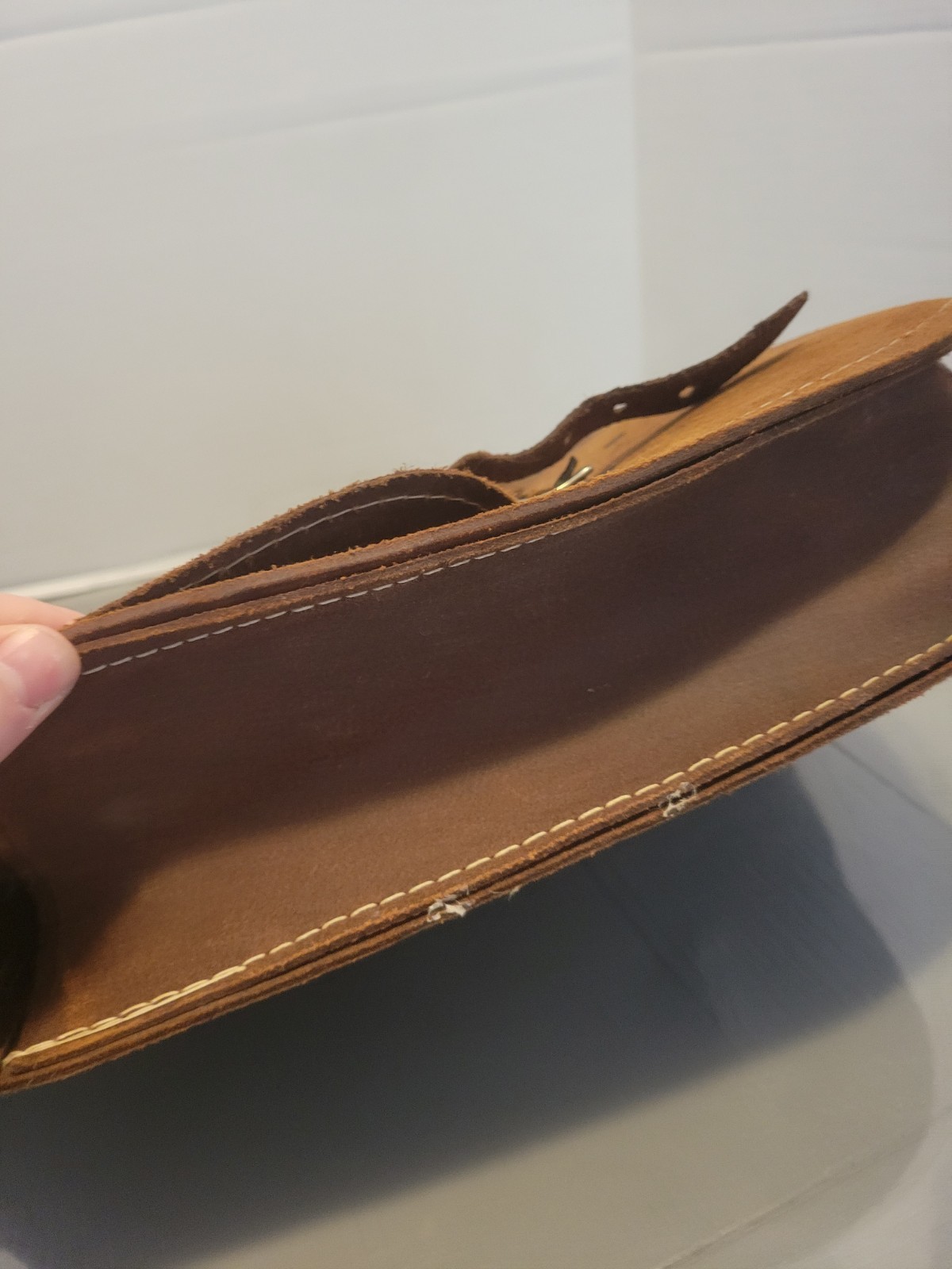 Antique Saddlebags Suede Satchel Style Read