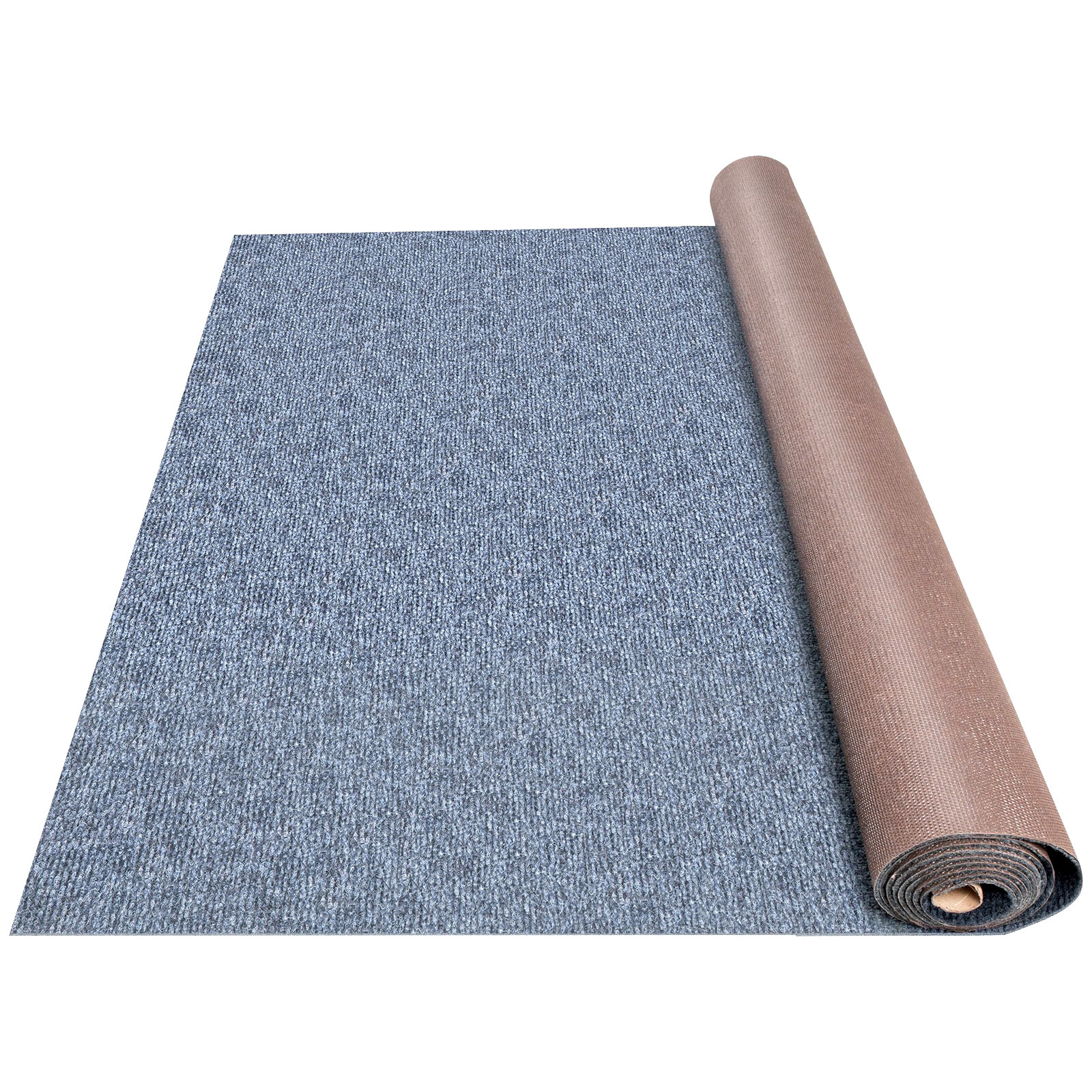 VEVOR Boat Carpet Marine Carpet 6x18' Roll In/Outdoor Carpet Rug Anti-Slide Gray
