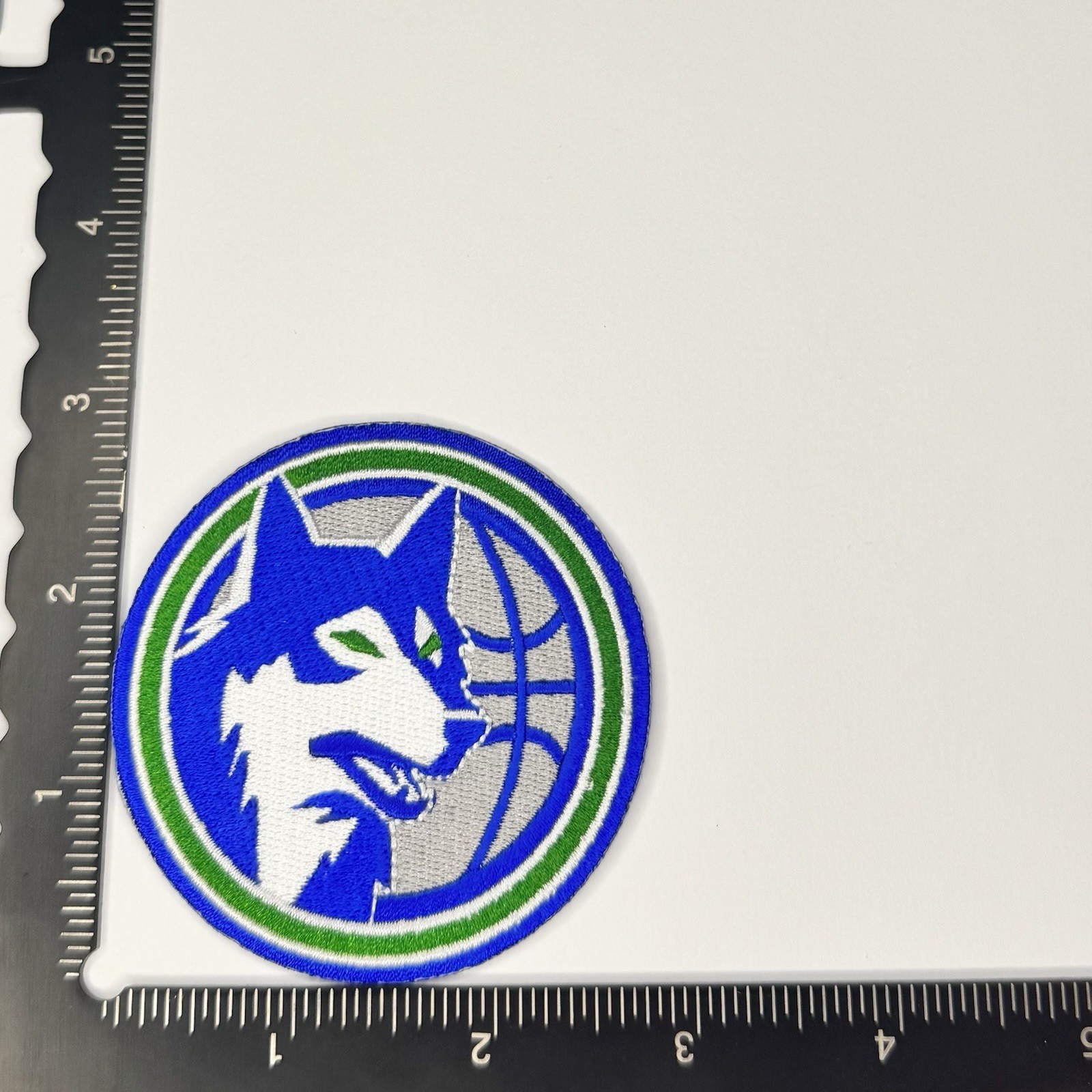 Minnesota Timberwolves iron on patch Vintage Throwback