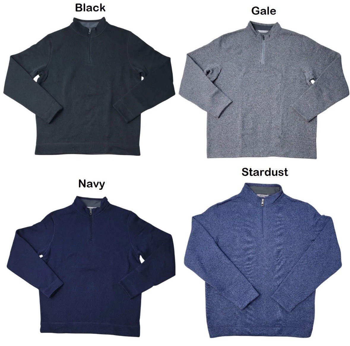 Peter Millar Crown Golf Sweater Men Stardust Size XXL 1/4 Zip Long Sleeve NWT