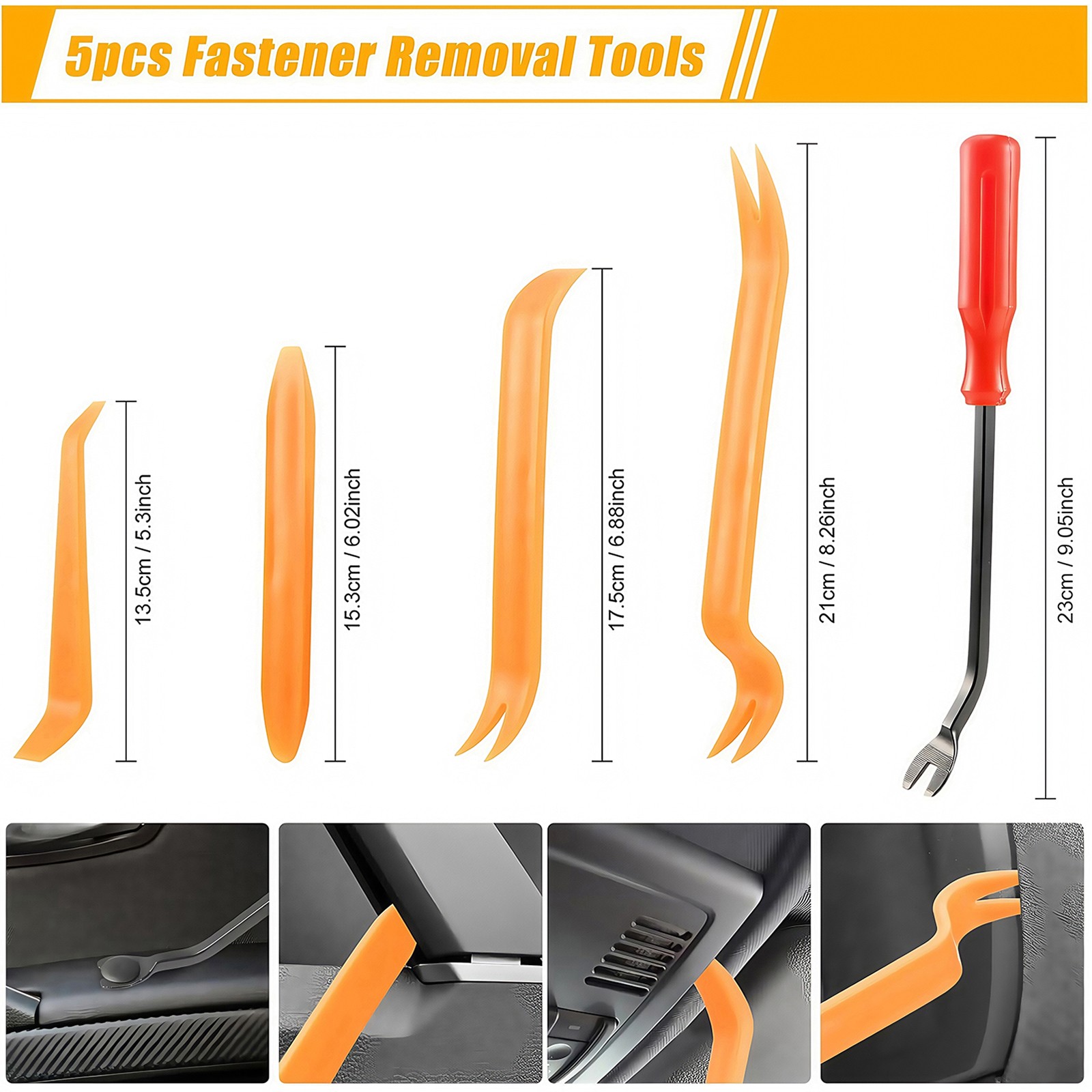 1240PCS Car Retainer Clips Auto Panel Trim Fasteners Push Pin Rivet Bumper Kit