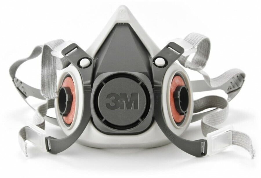 3M Reusable PPE Half Face Protective Respirator Facepiece Mask Filter Cartridge