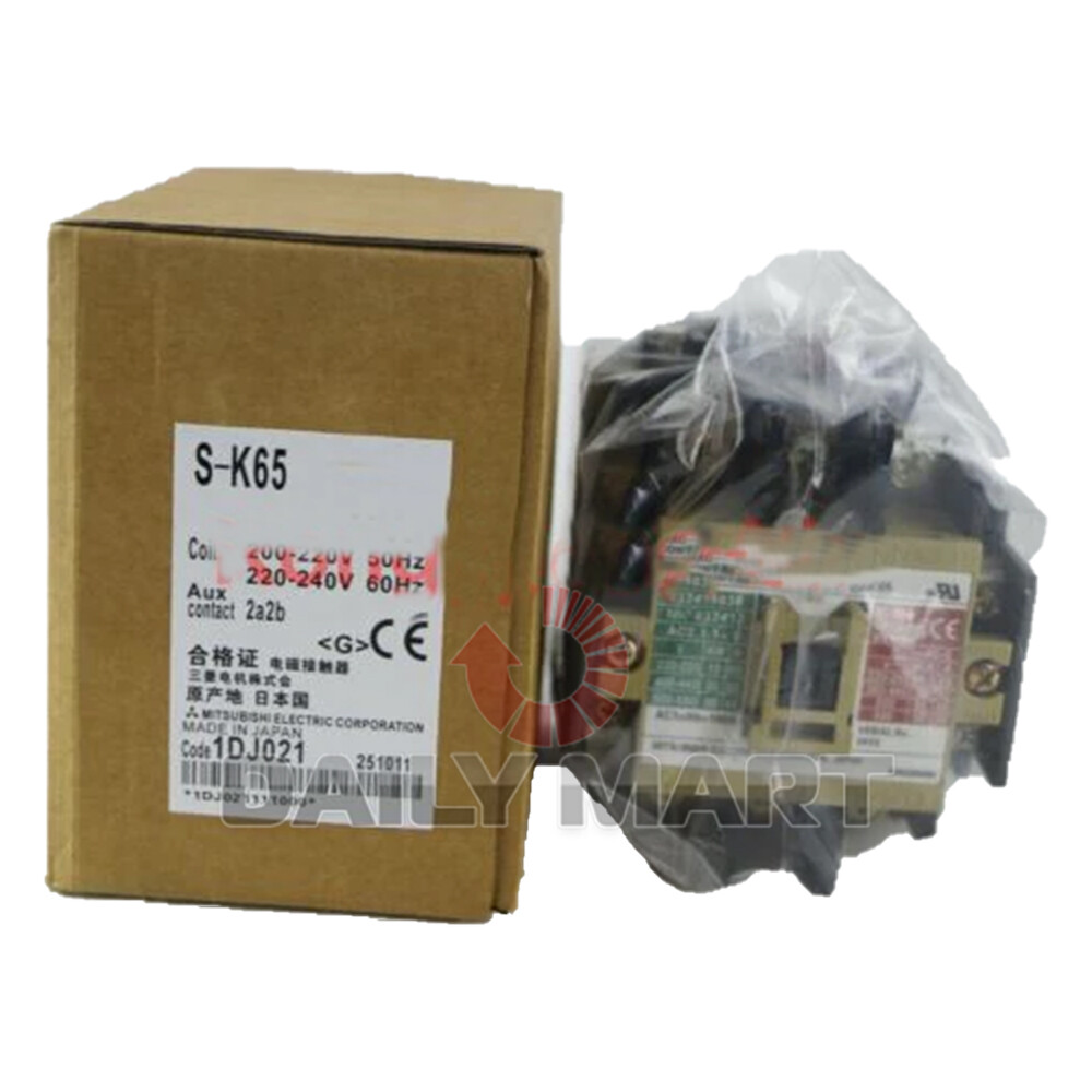 New In Box MITSUBISHI SK65 S-K65 Magnetic Contactor