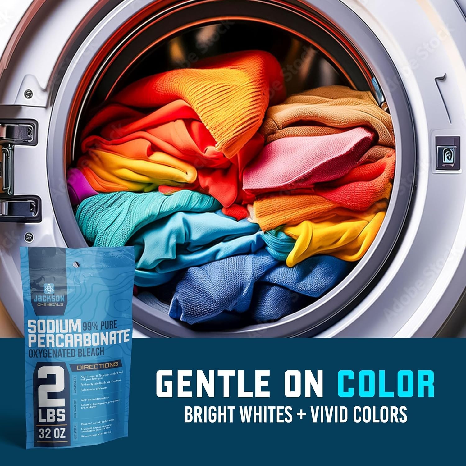 Sodium Percarbonate (2 lbs) with measuring spoon