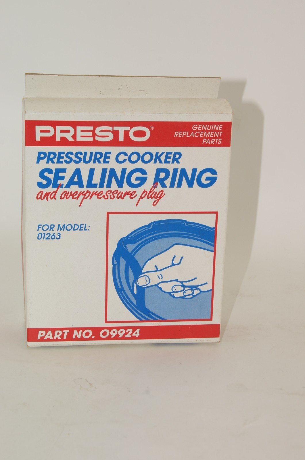 Presto  Rubber  Pressure Cooker Sealing Ring, 09924 New In Box