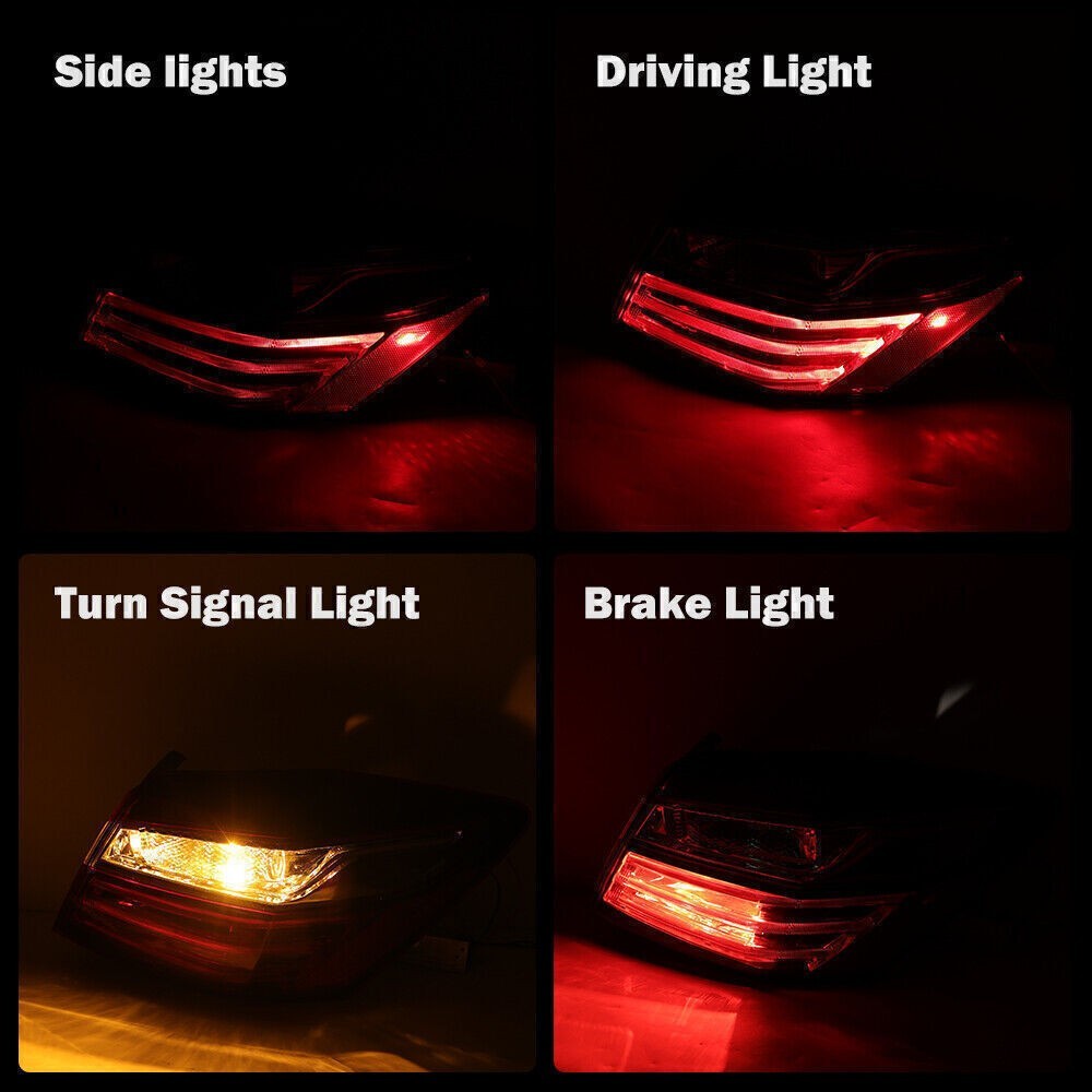 Passenger RH Tail Lights Taillight Lamps Outer For Honda Accord 2016-2017 Right