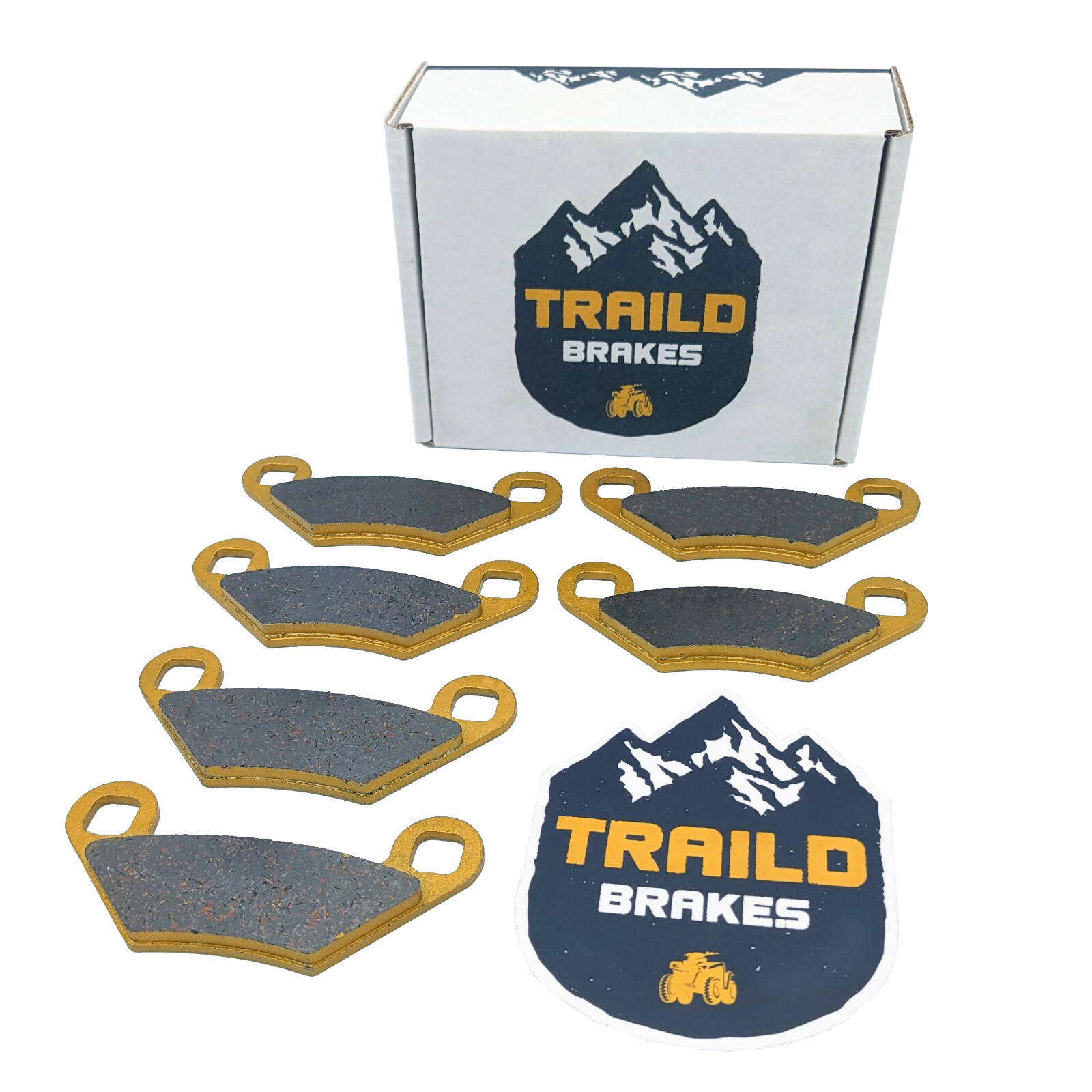 Polaris Sportsman 400/450/500/800 Ceramic Brake Pad Set 2009-2020