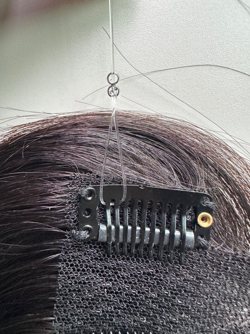 3pcs Invisible Adjustable Transparent Elastic Strap Wire for Hairline Toppper