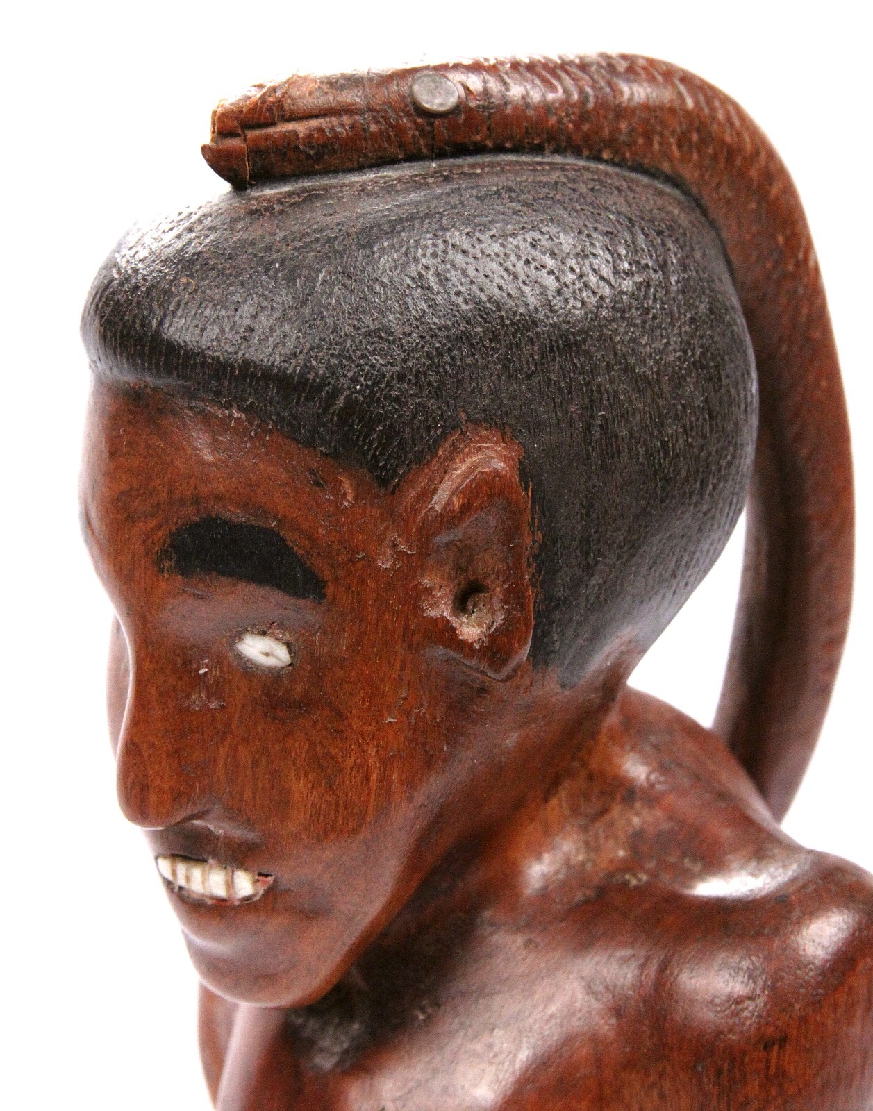 Vintage Melanesian Micronesian Carved Wooden Figure Pacific Island Polynesian