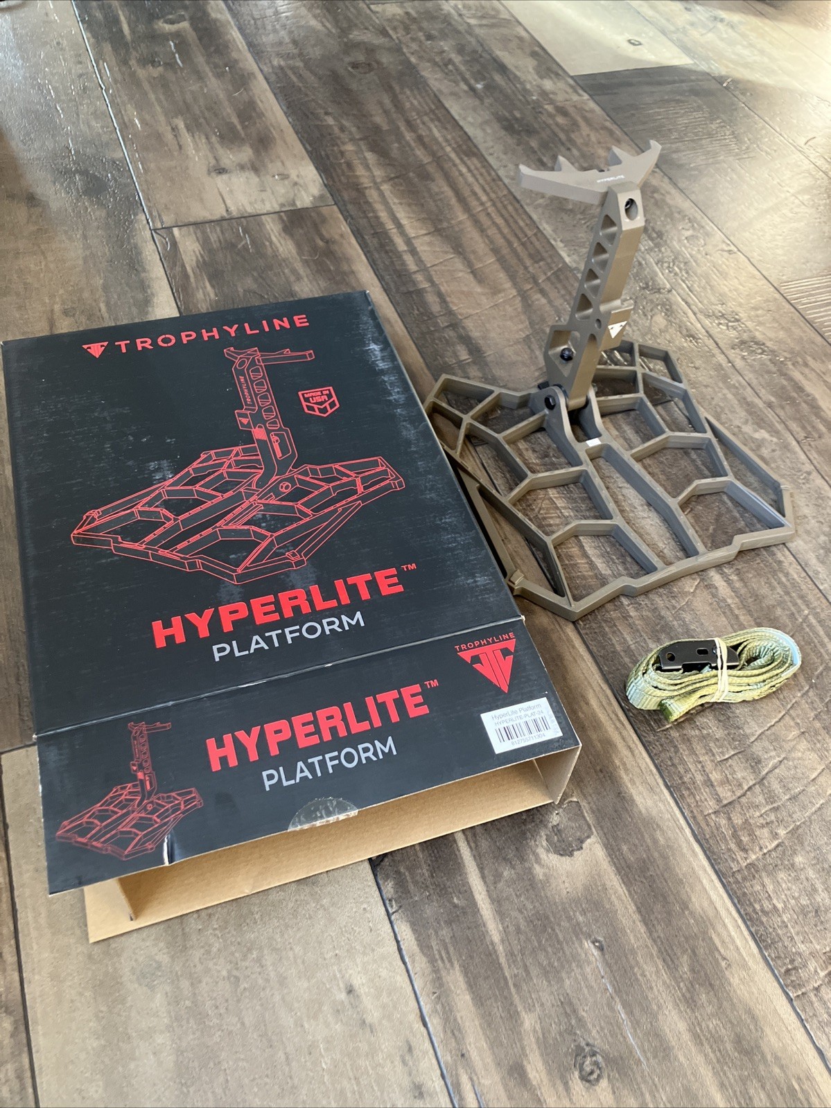 Trophyline Hyperlite Platform Saddle Hunting Tree Stand Made In USA