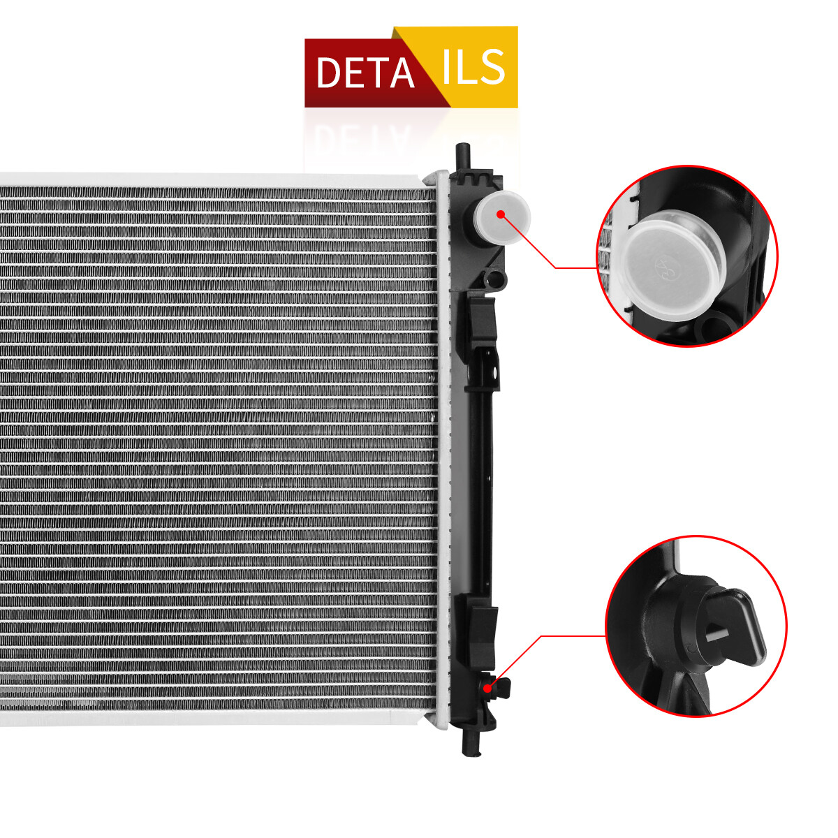 2951 Radiator For Jeep Compass Patriot Dodge Caliber Avenger 2.0L 2.4L 2.7L 3.5L