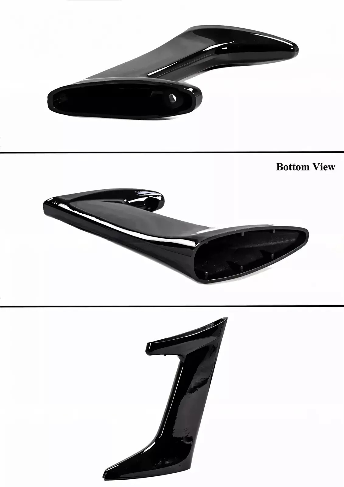 Trunk Spoiler Wing Gloss Black For Chevy Camaro ZL1 1LE Style LT RS SS 2016-2024