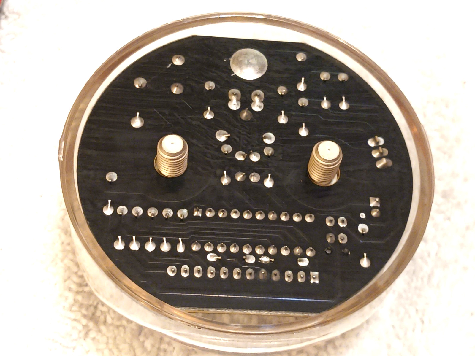 RARE NEW OLD SCHOOL ROCKFORD FOSGATE RP7436 VOLTMETER TOP FOR CAPACITORS