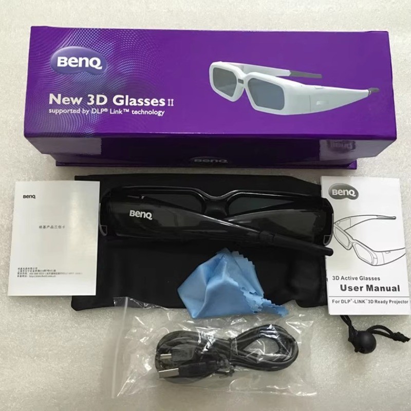 Genuine shutter 3D glasses for BenQ compatible DLP-LINK projectors 96-144HZ
