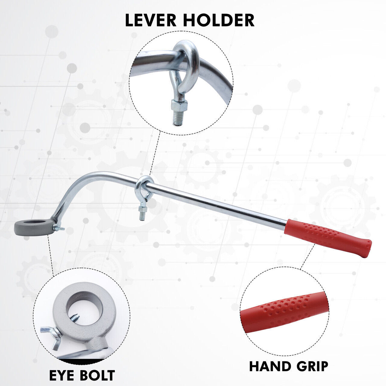 Staten Tools 42385 312 Carriage Lever Kit with Eye Bolt Replaces RIDGID 42385