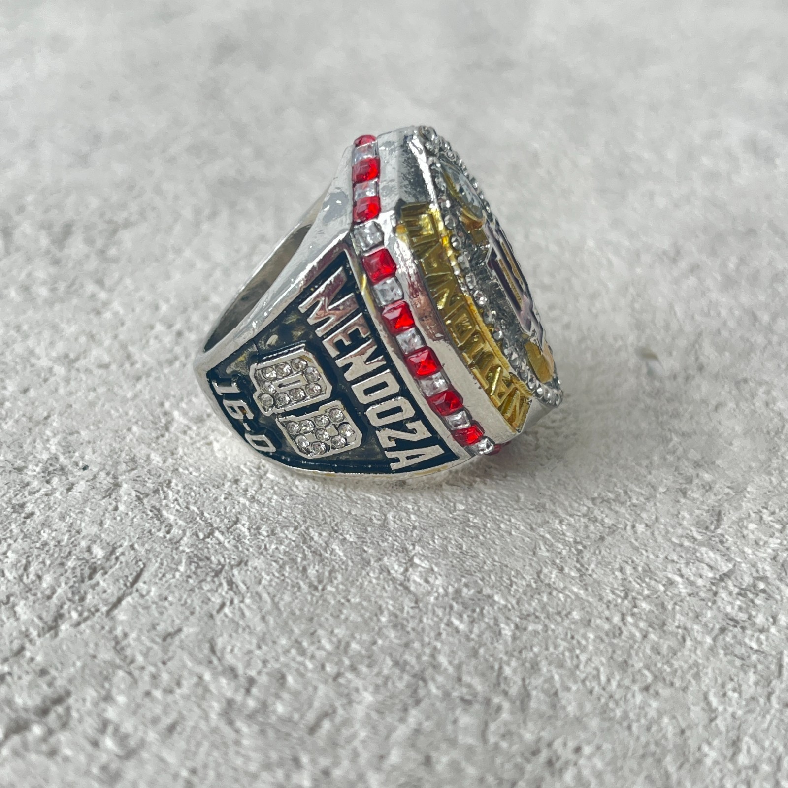 [Fan version] Indiana Football 2026 National Championship Ring NO Box Size 11