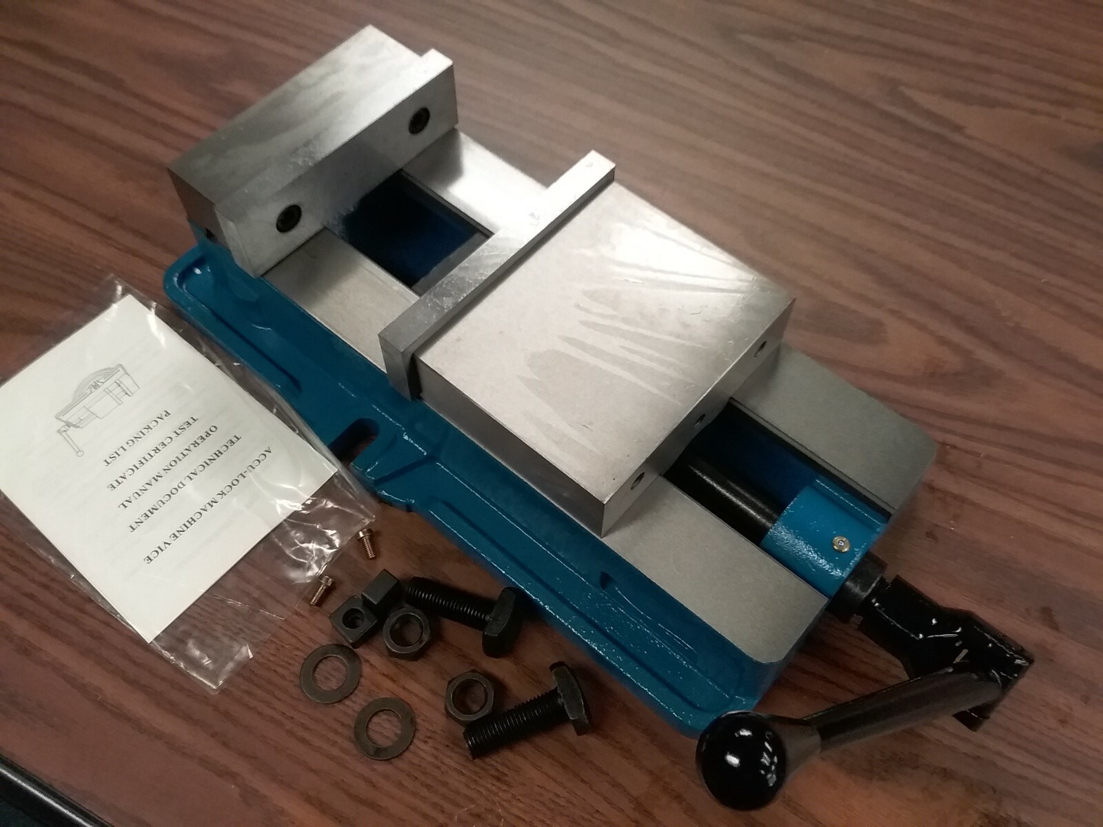 6" ANG-LOCK MILLING MACHINE VISE 7-3/4" X-large opening 850-006L free ship USA