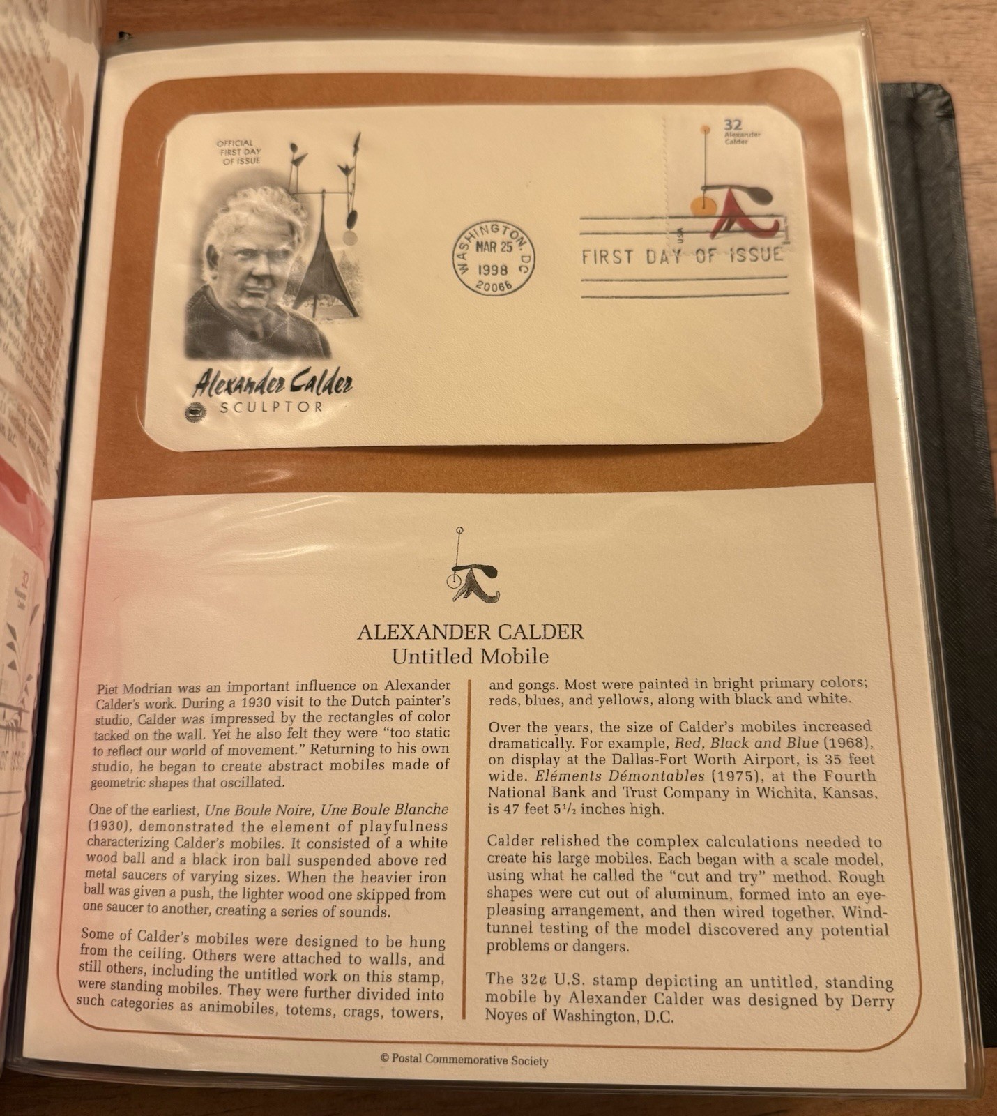 Postal Commemorative Society Binder w/ U.S. First Day Covers 1996-1998 96 Covers