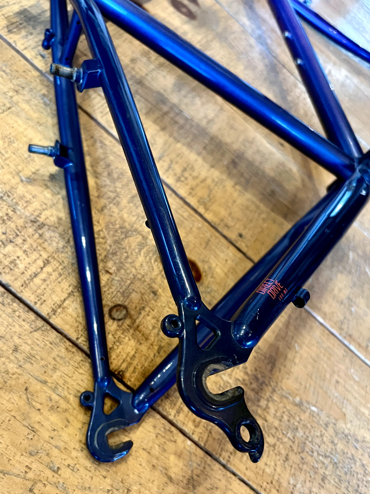 Vintage 90s Specialized Rock Hopper 18" Steel Mountain Bike Frame Purple Fade