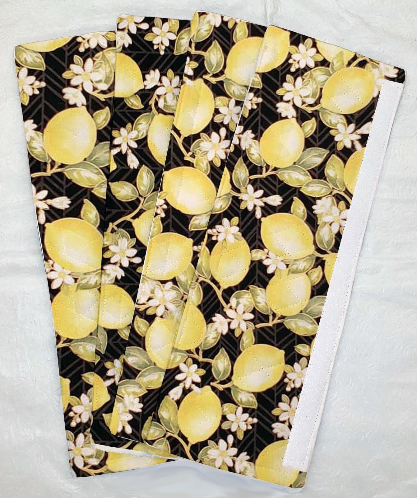 Lemon Blossoms Refrigerator Oven Dishwasher Handle Covers