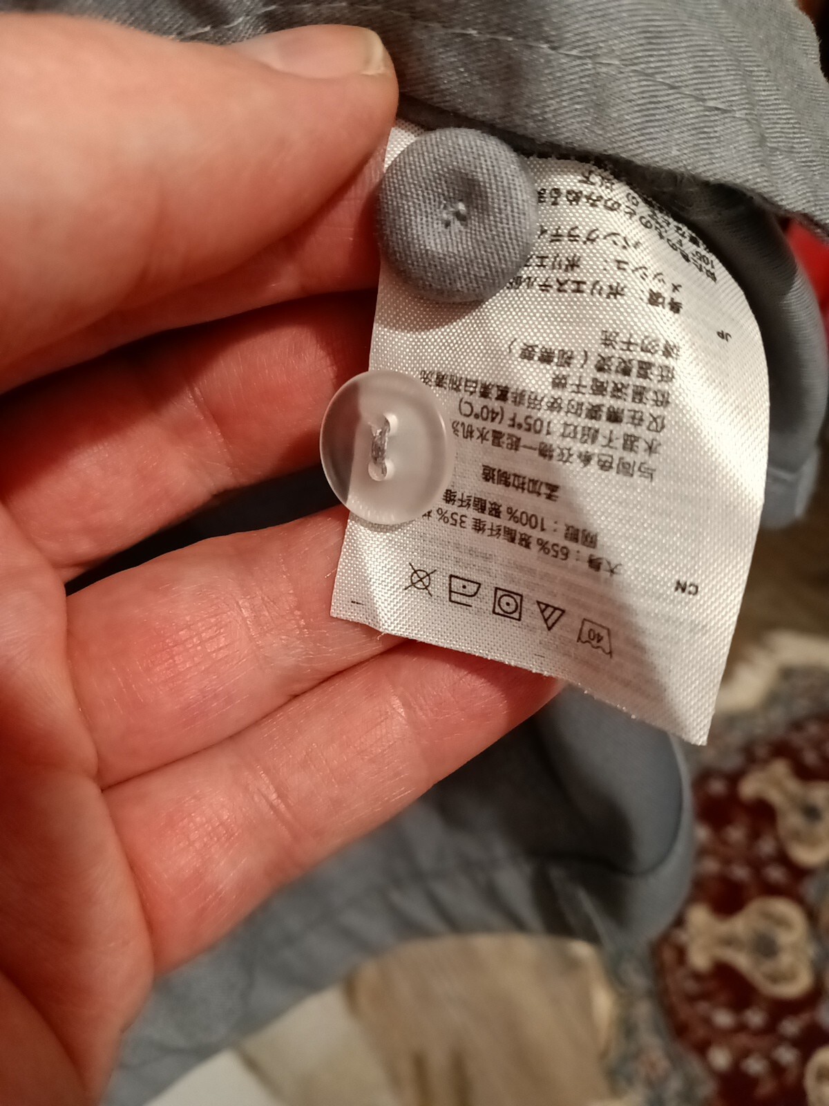 Chef Works Bistro Coat Chefs Jacket Unisex Gray Size Small