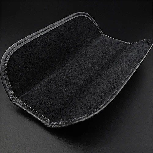 2PC Car Accessories Seat Belt Covers Shoulder Pads Leather For Mercedes Benz AMG