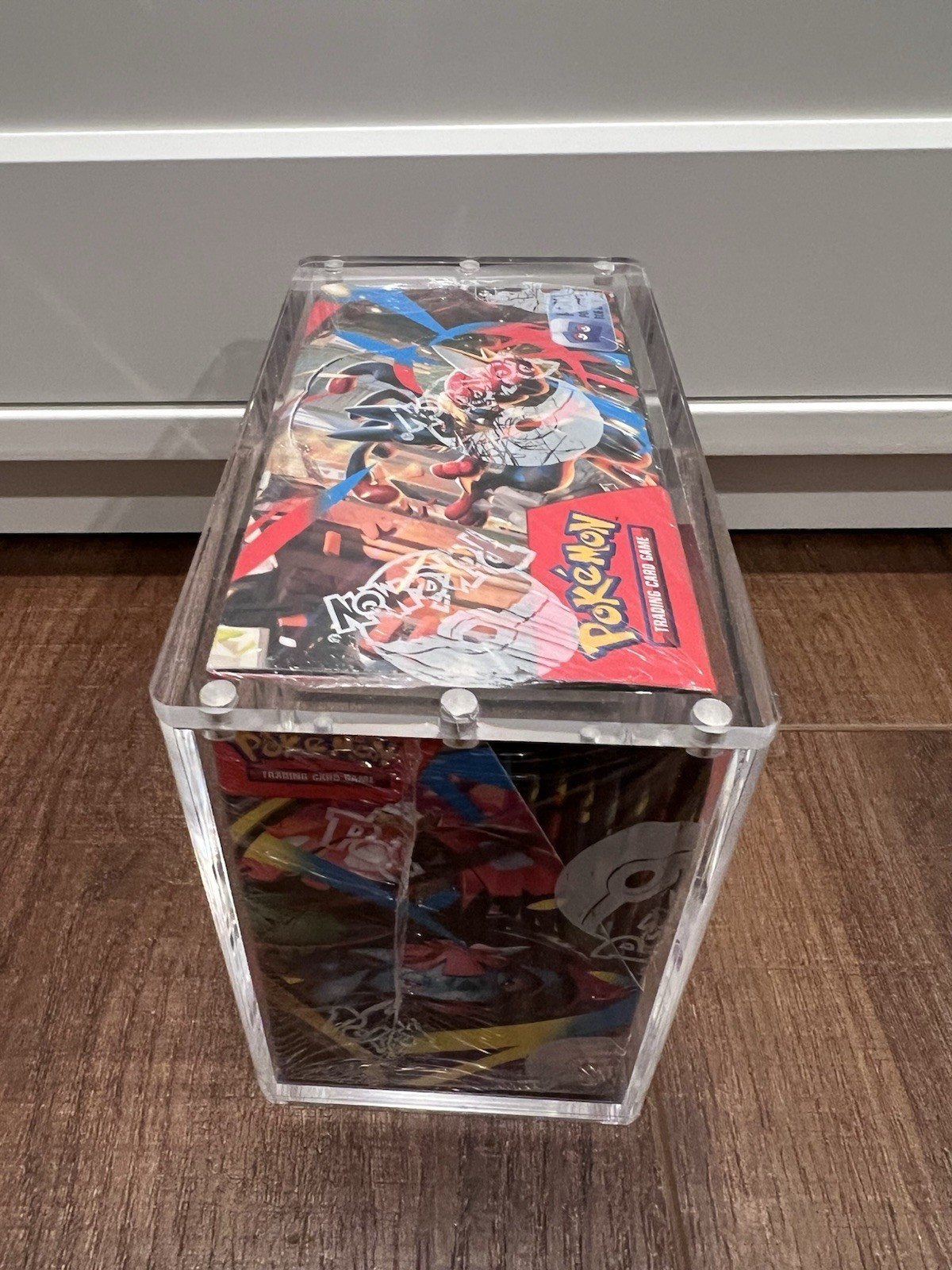 Pokemon Magnetic Booster Box Acrylic Case! Pokémon Card Protective Display!