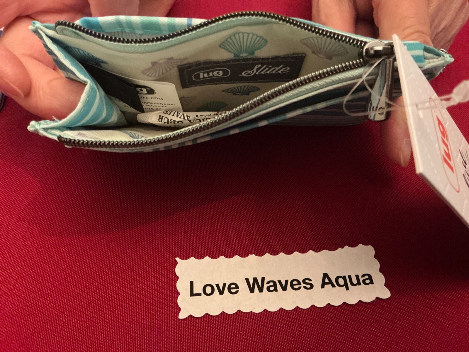 Lug Slide Wallet NWT 3 patterns to choose from