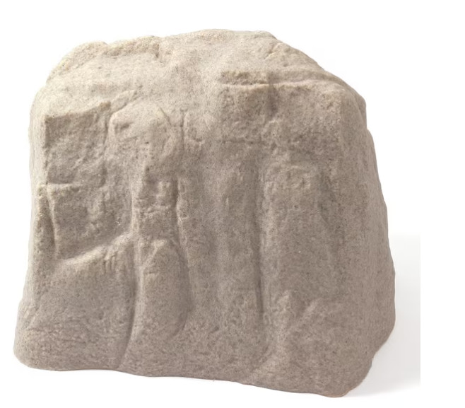 Fake Rock Plastic Resin Well Pump Cover Concealment Decorative Outdoor Garden