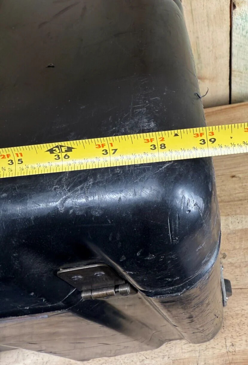 Pelican Hardigg Long Case 39"x23"x23" Black Waterproof Storage Footlocker