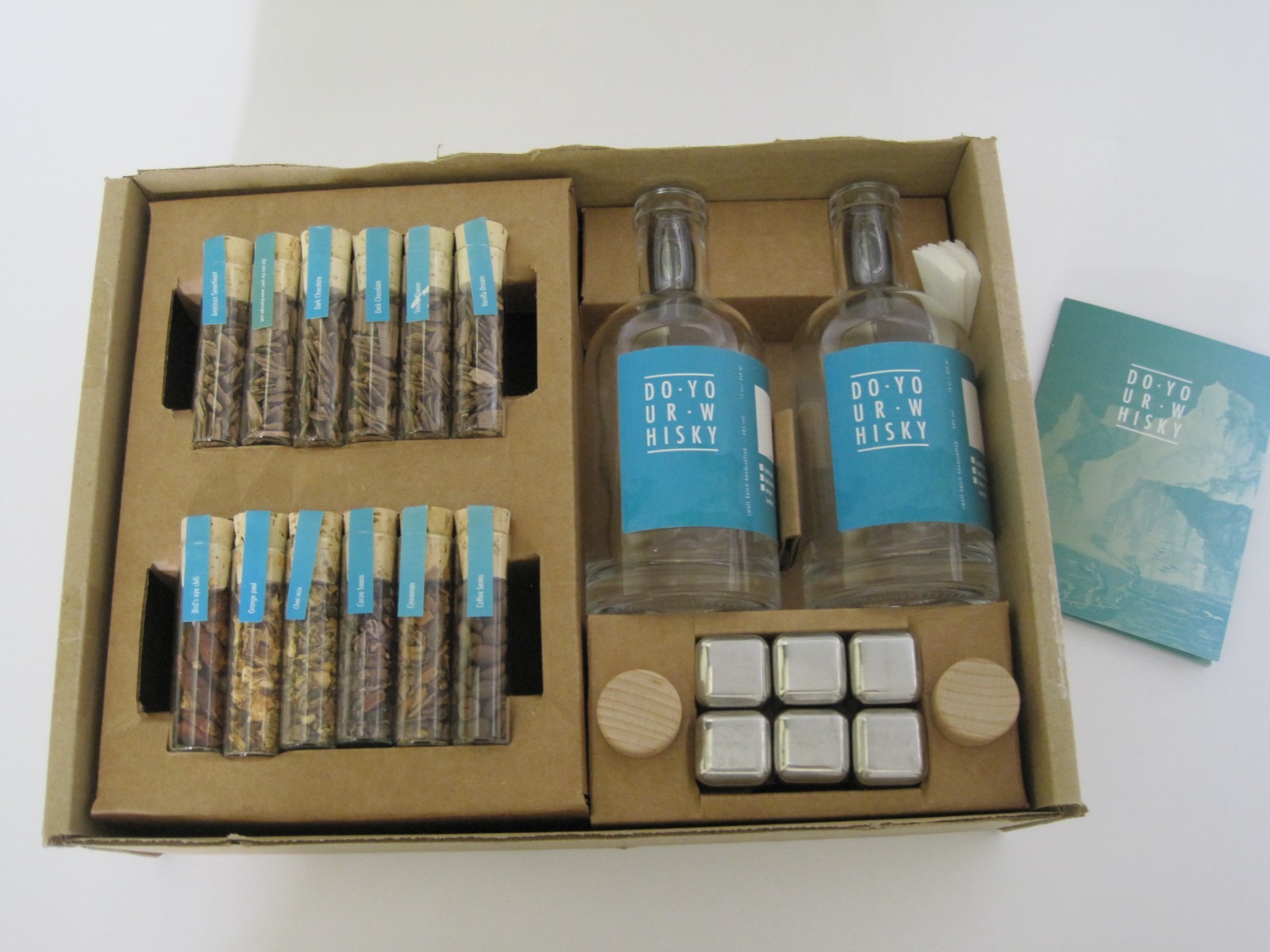 DO YOUR WHISKY Infusion DIY Kit for Homemade Whisky Flavor Original Gift Set