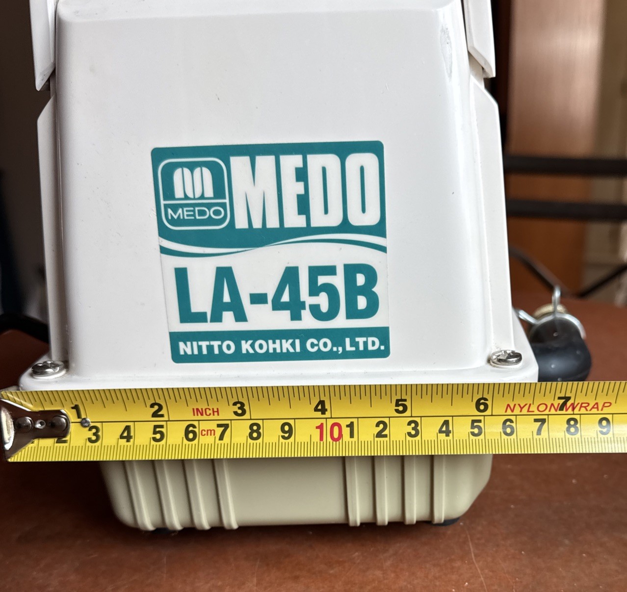 Medo Blower Linear Piston Air Pump LA-45B by Nitto Kohki Co.