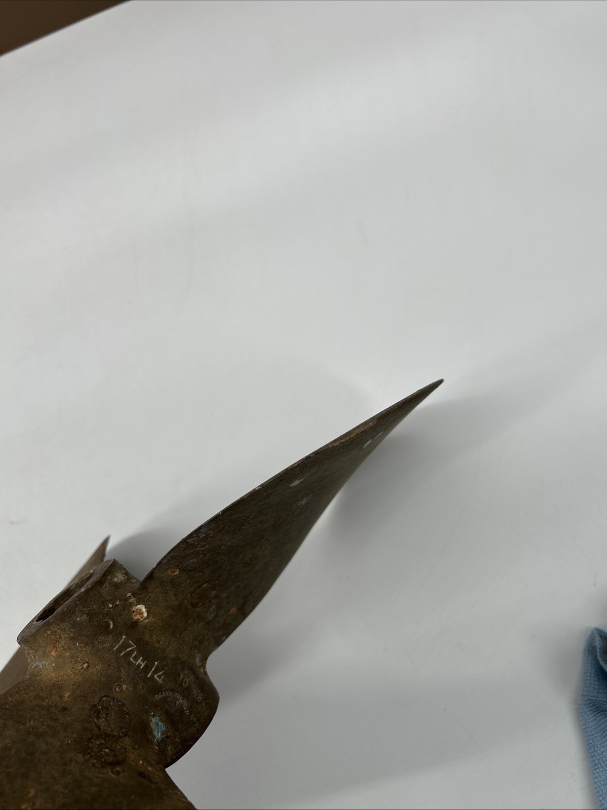 grand Rapids Vtg Brass Boat Propeller 3 Blade 1" Shaft 17 LH 14